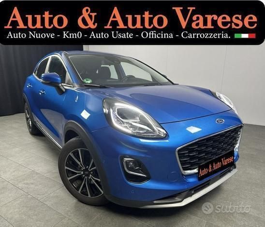 Usata Ford Puma Titanium 125 CV (91 kW) 2020 Blu Berlina