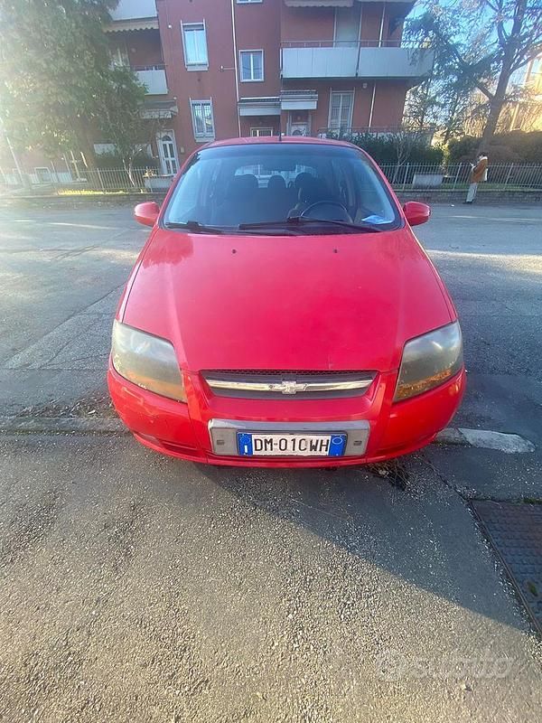 Usata Chevrolet Kalos 2008 Rosso Berlina
