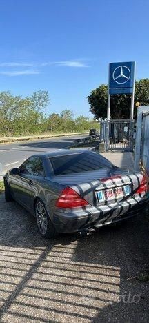 Usata Mercedes SLK230 193 CV (141 kW) 1999 Grigio Cabrio