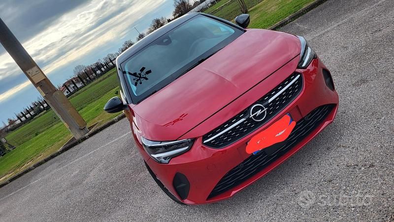 Usata Opel Corsa 2023 Rosso Utilitaria