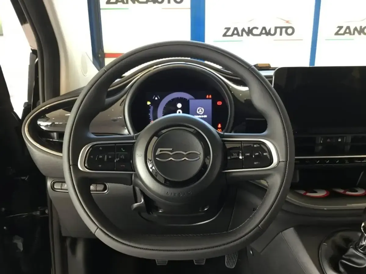 Nuova Fiat 500 65 CV (47 kW) 2026 Nero Berlina