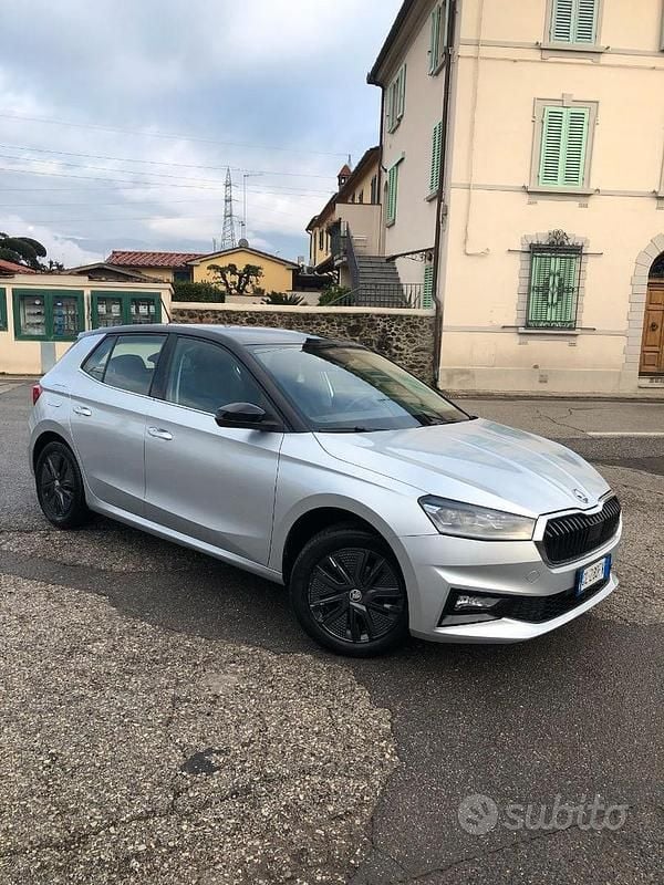 Usata Skoda Fabia Style 80 CV (58 kW) 2022 Grigio Berlina