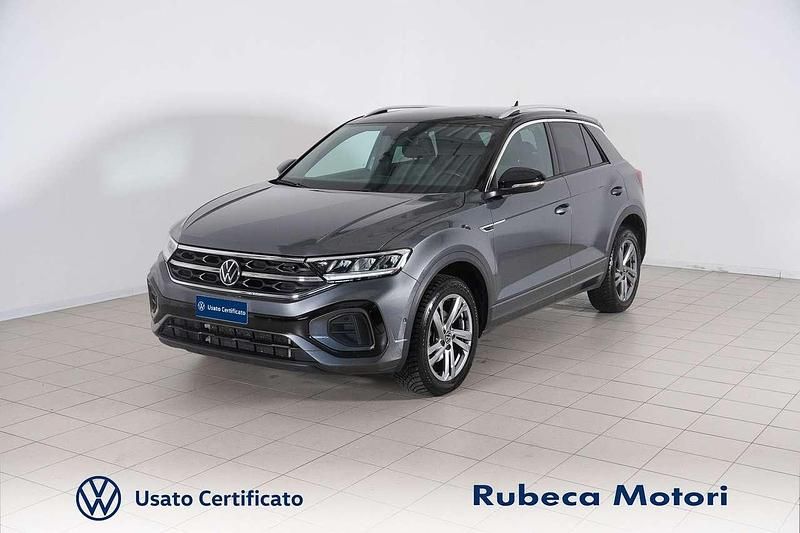 Usata VW T-Roc R-line 116 CV (85 kW) 2022 Grigio SUV