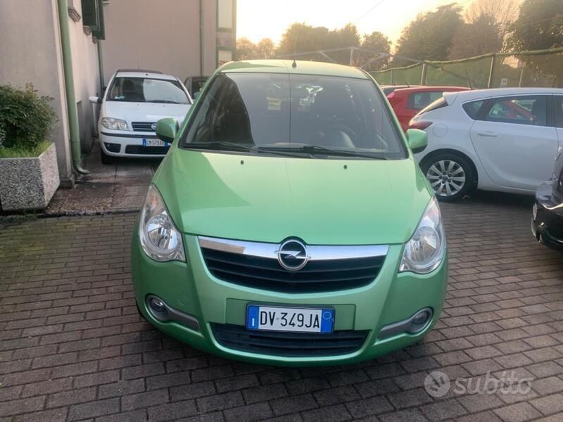 Verde Usata 2009 Opel Agila Enjoy Due volumi | 4000 € (Cara) - Immagine 1/4