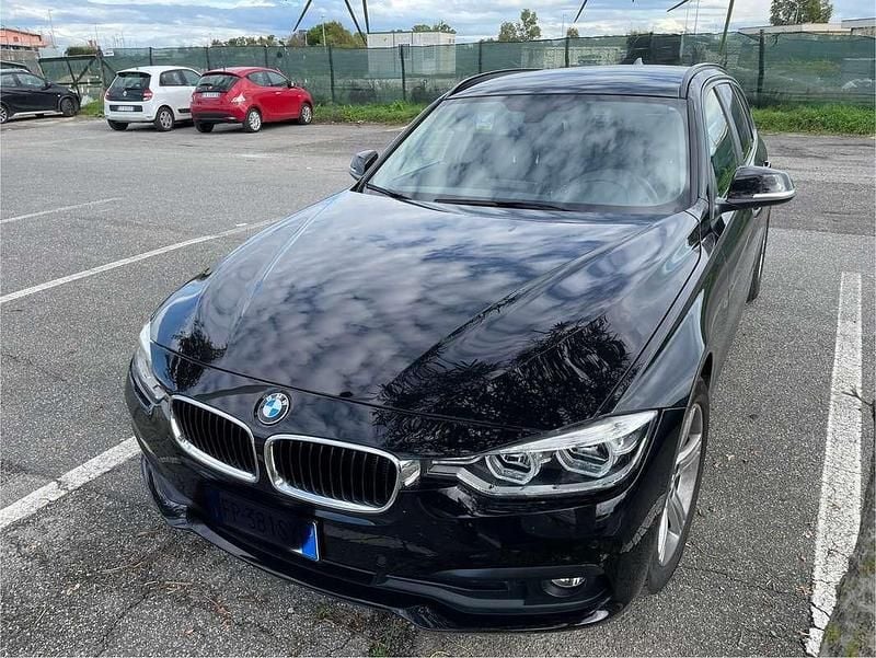 Usata BMW 316 Advantage 116 CV (85 kW) 2018 Nero Station wagon