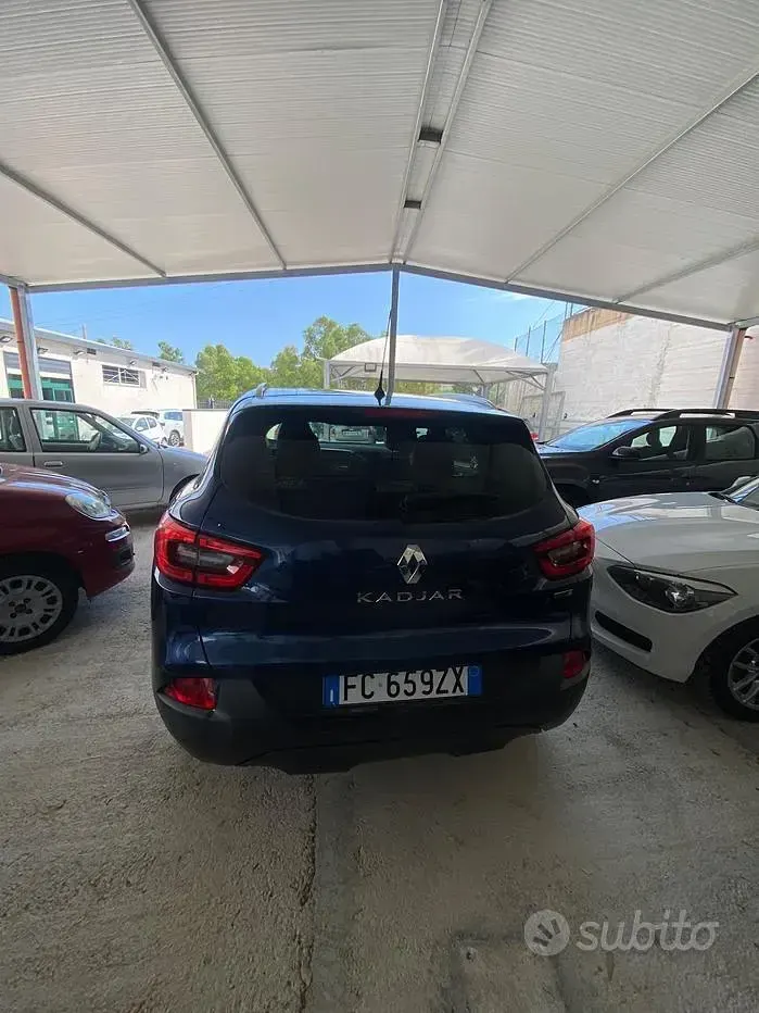 Usata Renault Kadjar Life 110 CV (80 kW) 2016 Bluazzurro SUV