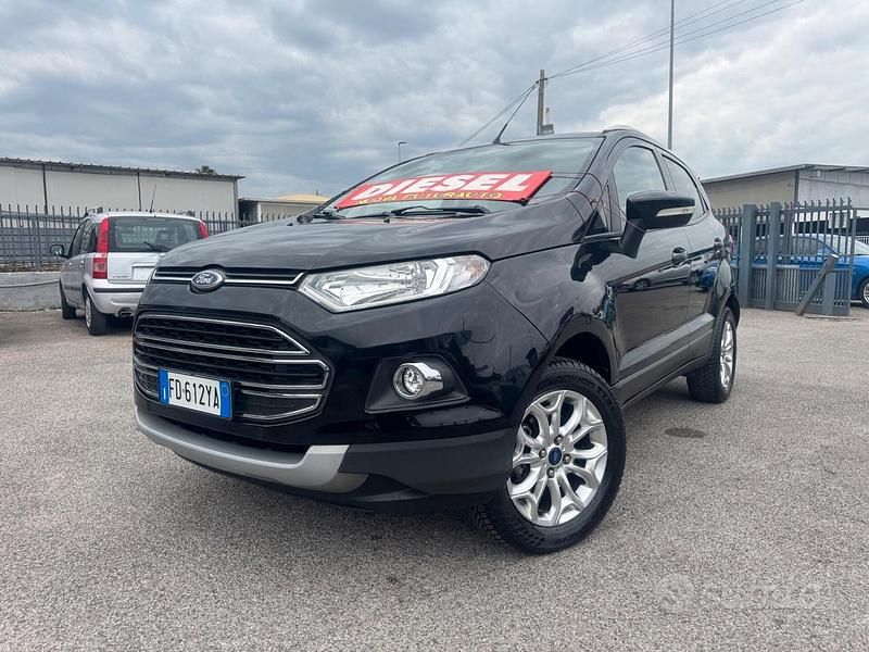 Usata Ford Ecosport Titanium S 95 CV (69 kW) 2016 Nero SUV