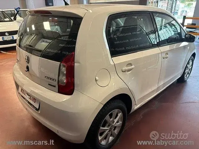 Usata Skoda Citigo G-TEC Ambition 68 CV (50 kW) 2016 Bianco Utilitaria