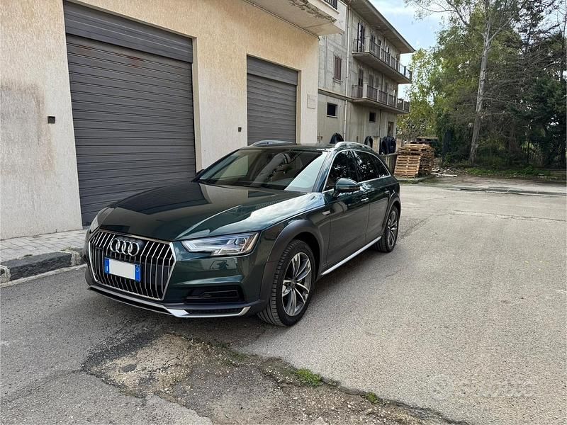 Usata Audi A4 Allroad 190 CV (139 kW) 2018 Verde Station wagon