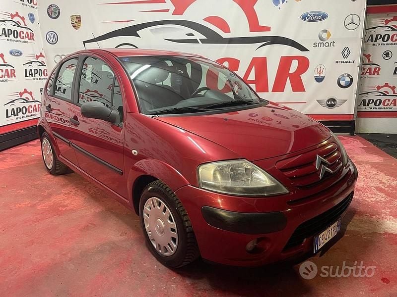 Usata Citroën C3 60 CV (44 kW) 2006 Rosso Berlina