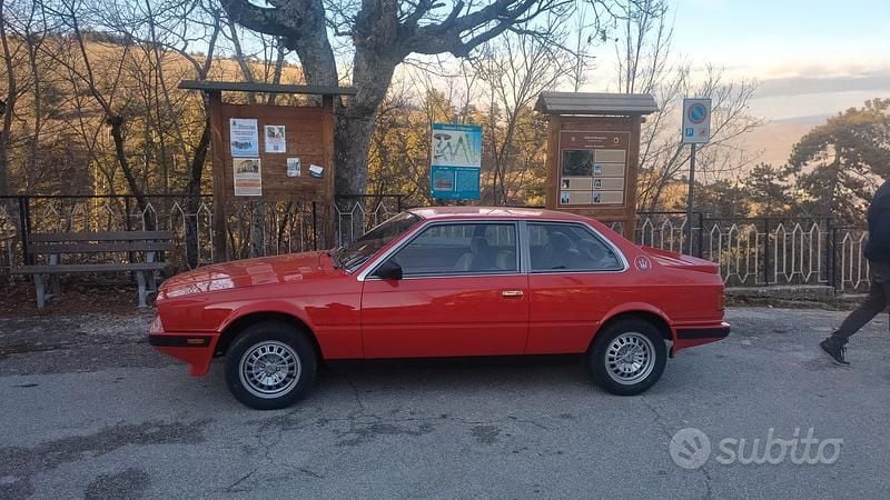 Usata Maserati Biturbo 1986 Rosso Coupé