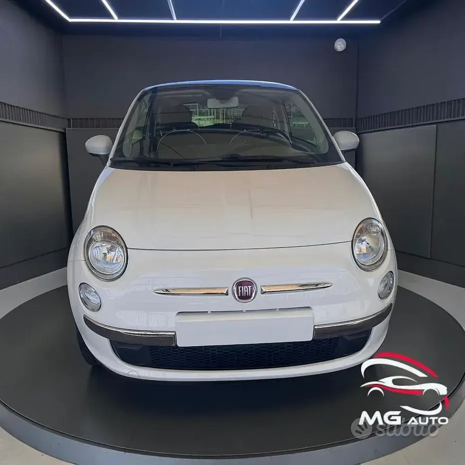 Usata Fiat 500 Lounge 95 CV (69 kW) 2015 Bianco Berlina