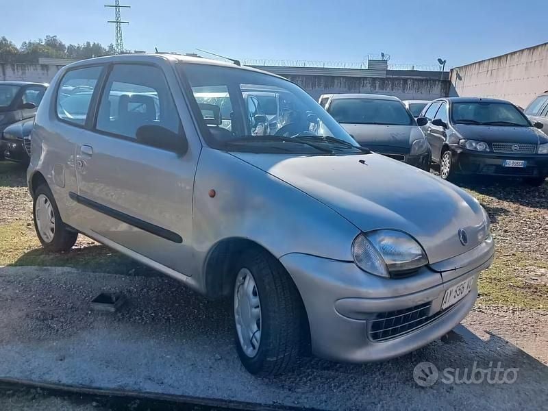 Usata Fiat Seicento 54 CV (39 kW) 1998 Grigio Utilitaria