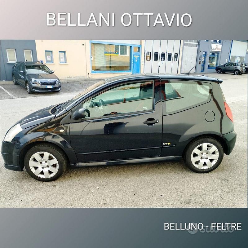 Usata Citroën C2 VTR Sport 70 CV (51 kW) 2008 Nero pastello Utilitaria