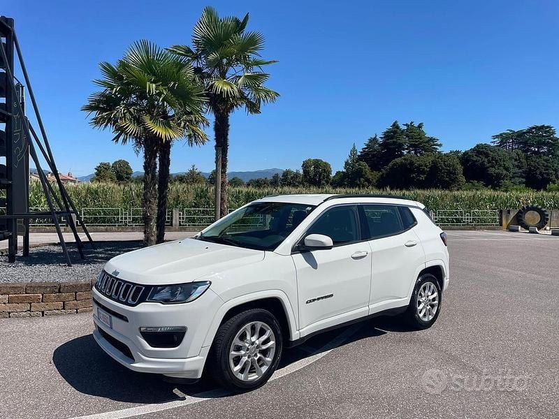 Usata Jeep Compass 150 CV (110 kW) 2020 Bianco SUV