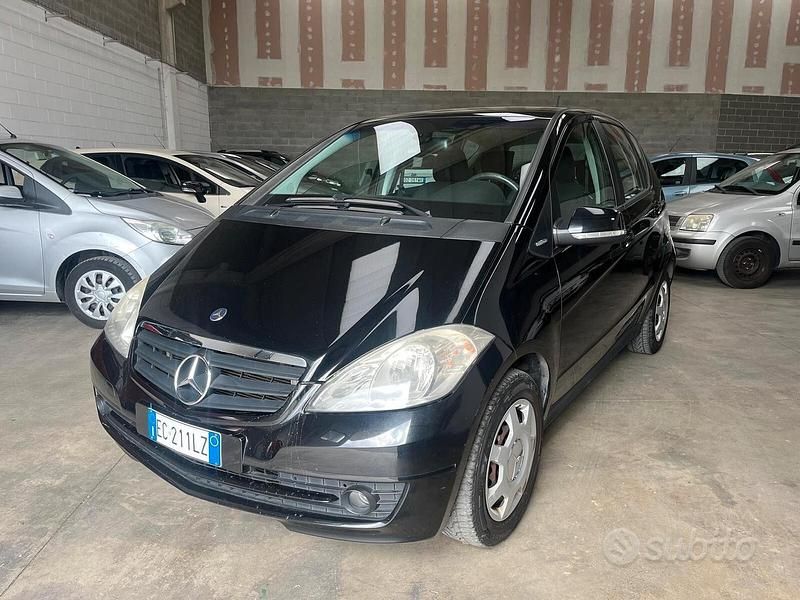 Usata Mercedes A150 Avantgarde 95 CV (69 kW) 2009 Nero Berlina