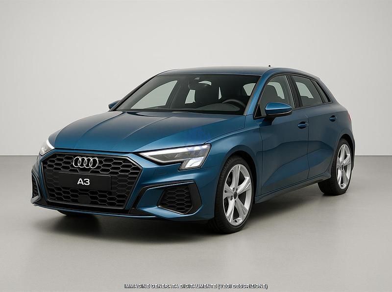 Usata Audi A3 Sportback S-Line 116 CV (85 kW) 2025 Blu Utilitaria