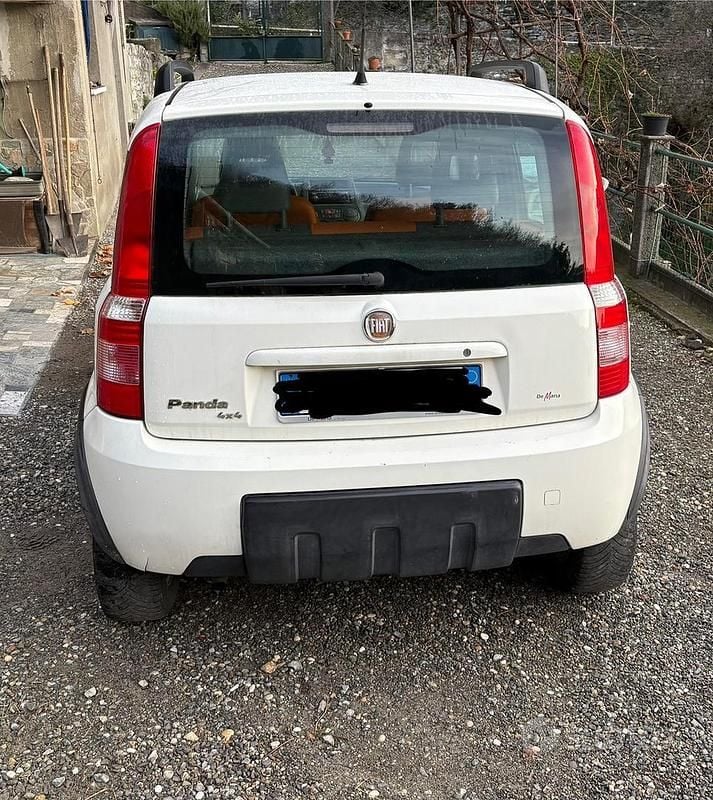 Usata Fiat Panda 4x4 2008 Bianco Utilitaria