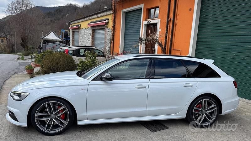 Usata Audi A6 S-Line 272 CV (200 kW) 2016 Bianco Station wagon