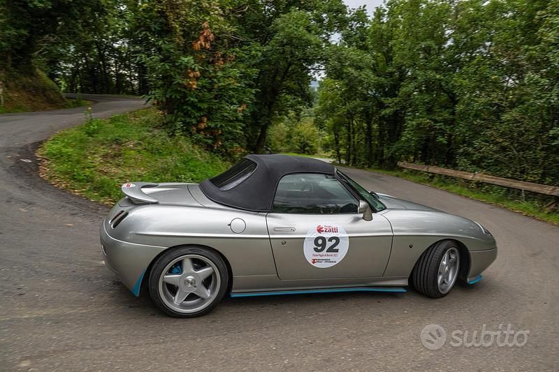 Usata Fiat Barchetta 131 CV (96 kW) 2001 Grigio Cabrio
