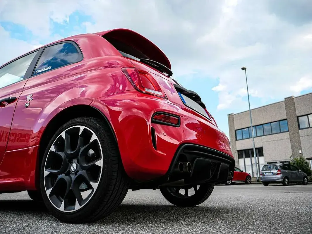 Usata Abarth 595 Competizione 179 CV (131 kW) 2019 Rosso Utilitaria