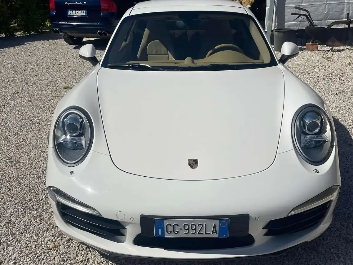 Usata Porsche 991 349 CV (256 kW) 2012 Bianco Coupé