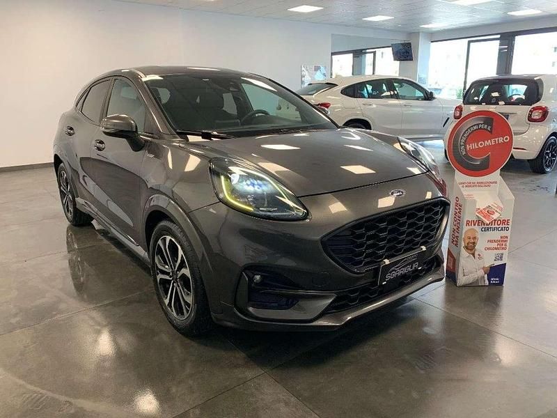 Grigio scuro Usata 2021 Ford Puma ST-Line SUV | 17.500 € (Buon prezzo) - Immagine 1/4