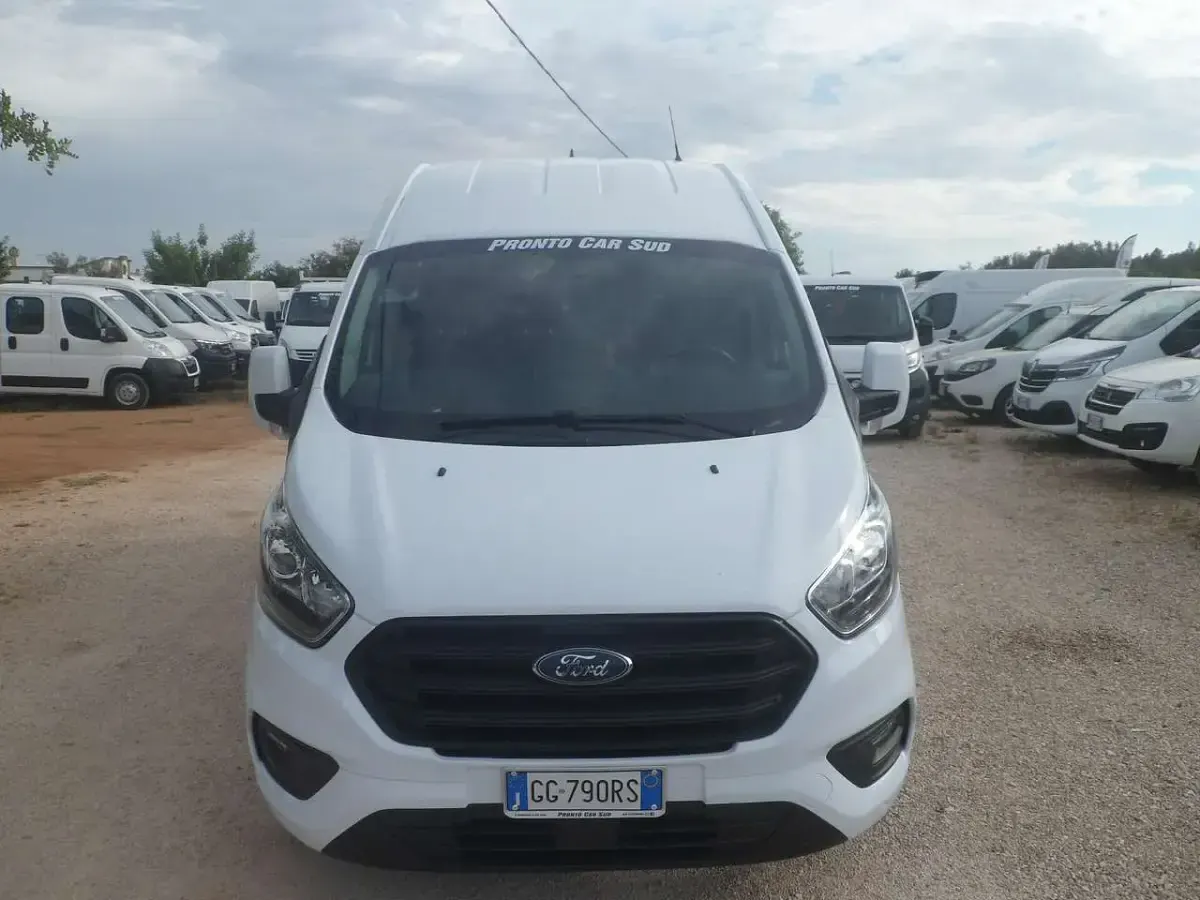 Usata Ford Transit Custom 131 CV (96 kW) 2022 Bianco Furgone