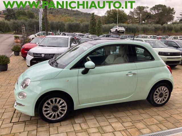 Usata Fiat 500 Lounge 69 CV (50 kW) 2017 Verde Utilitaria