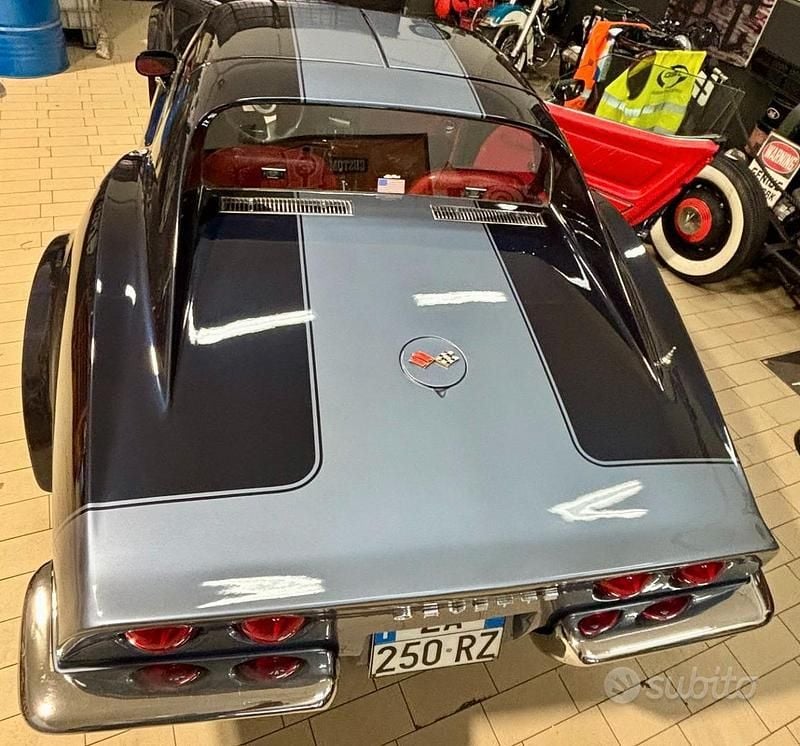 Usata Chevrolet Corvette C3 600 CV (441 kW) 1970 Blu Coupé