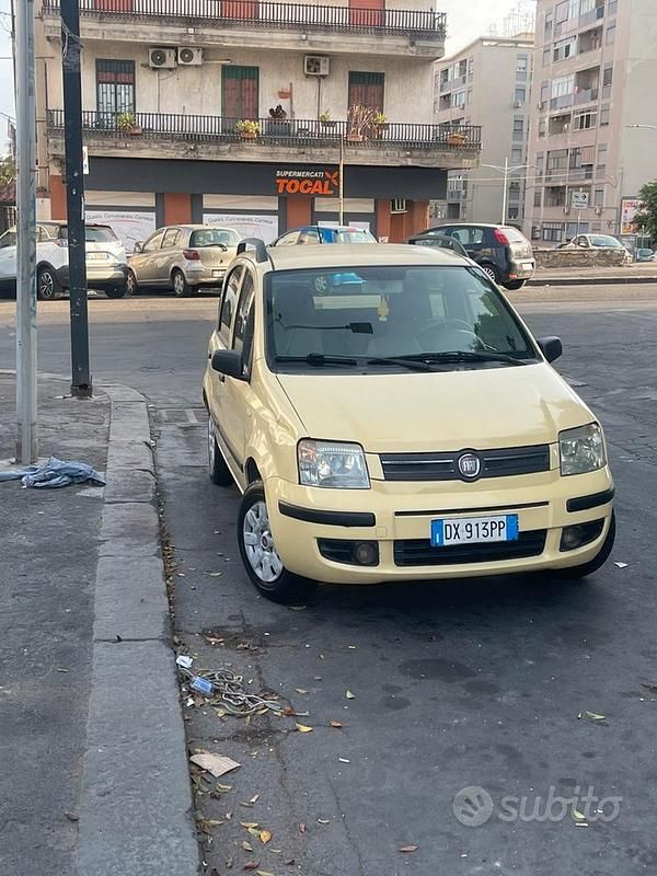Usata Fiat Panda 60 CV (44 kW) 2009 Giallo Utilitaria