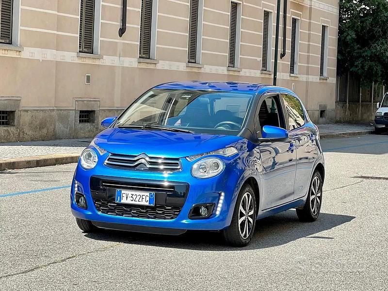 Usata Citroën C1 Shine 72 CV (52 kW) 2019 Blu calvi metallizzato Utilitaria