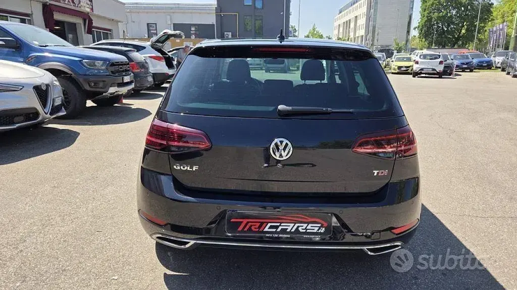 Usata VW Golf VII Highline 116 CV (85 kW) 2017 Nero Berlina