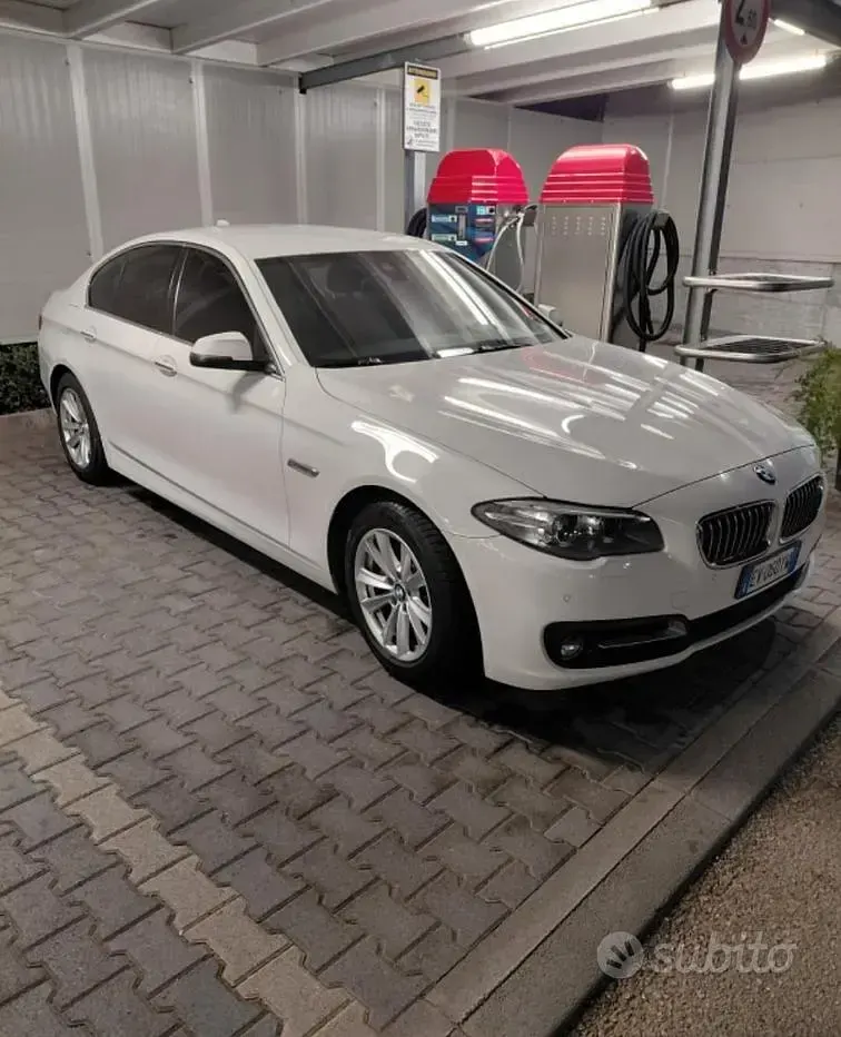 Usata BMW 520 190 CV (139 kW) 2014 Bianco Berlina