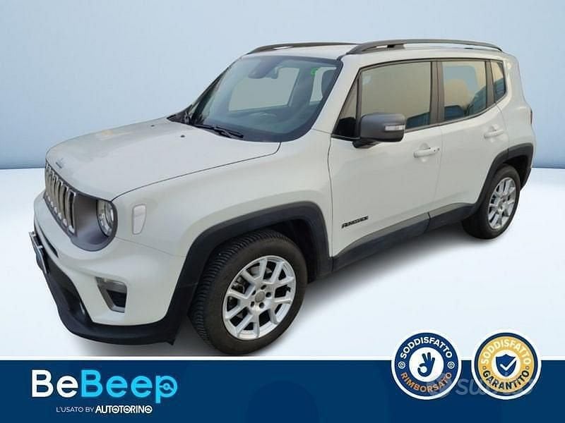 Usata Jeep Renegade Limited 150 CV (110 kW) 2020 Bianco pastello SUV