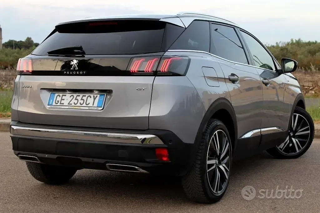 Usata Peugeot 3008 GT 131 CV (96 kW) 2021 Grigio SUV