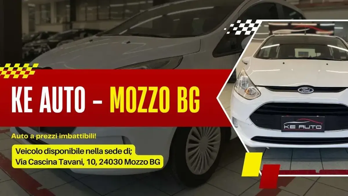 Usata Ford B-MAX 101 CV (74 kW) 2016 Bianco Monovolume
