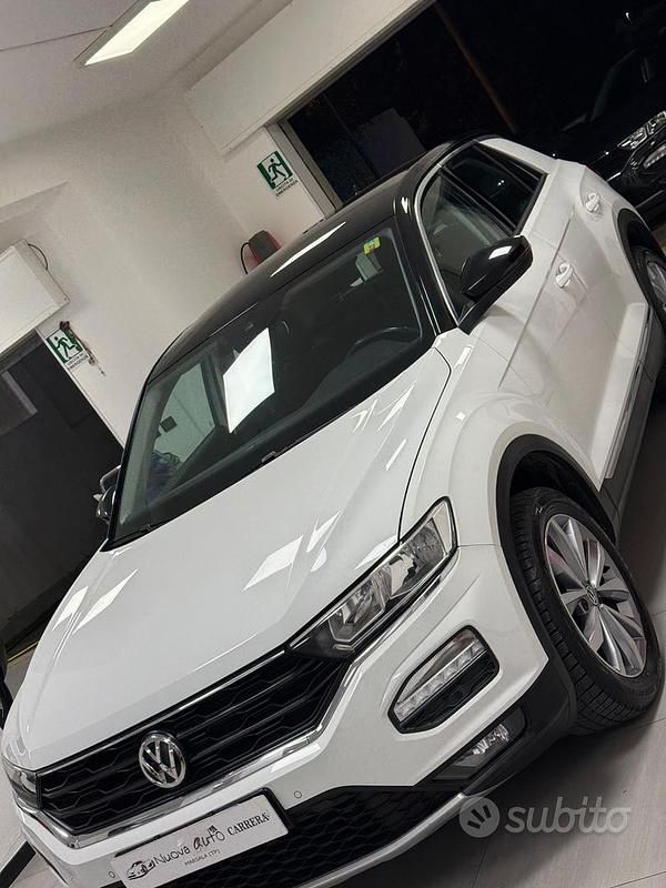 Usata VW T-Roc Style 150 CV (110 kW) 2020 Bianco SUV