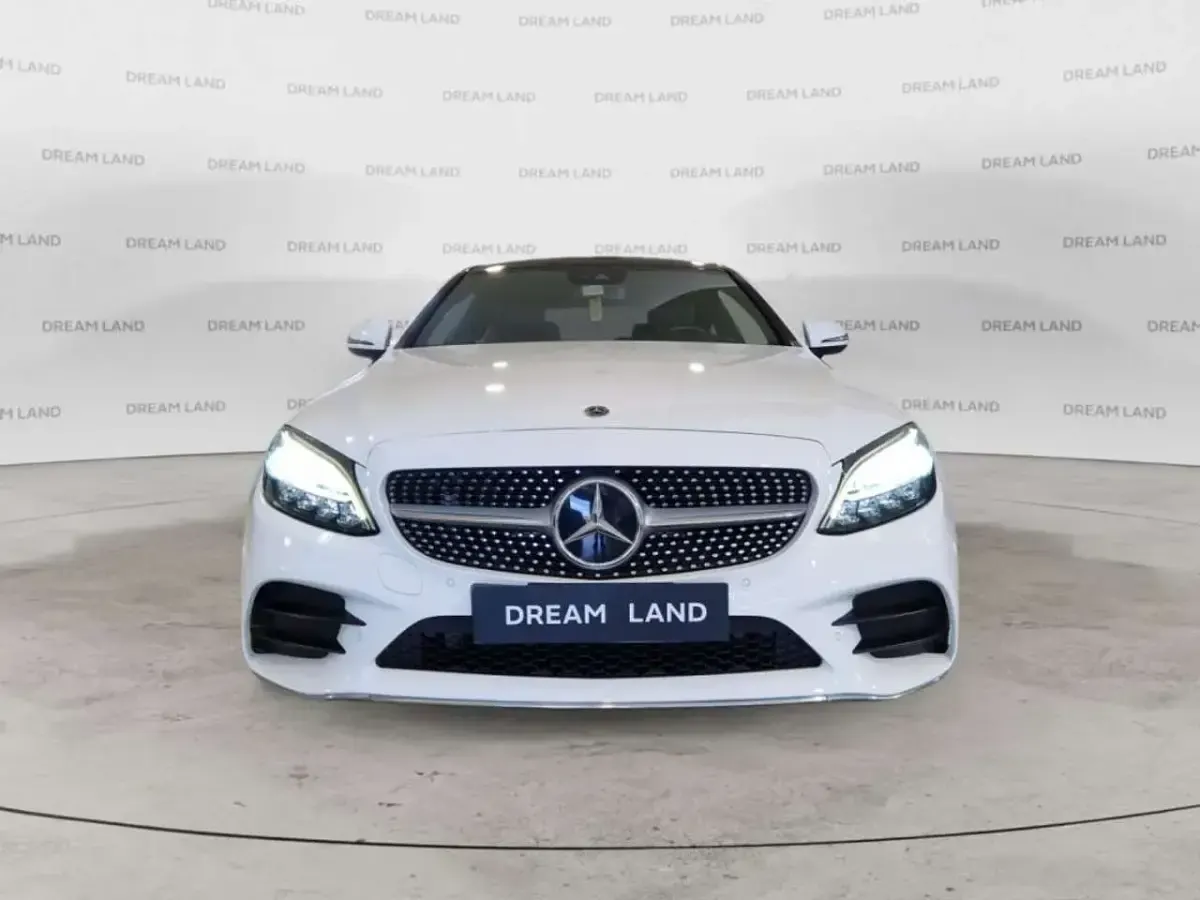 Usata Mercedes C220 Premium Plus 194 CV (142 kW) 2019 Bianco Coupé