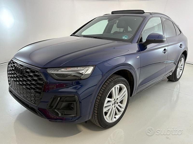 Usata Audi Q5 Sportback Comfort 204 CV (150 kW) 2024 Blu SUV