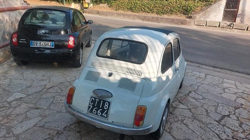 Usata Fiat 500 1968 Bianco Utilitaria