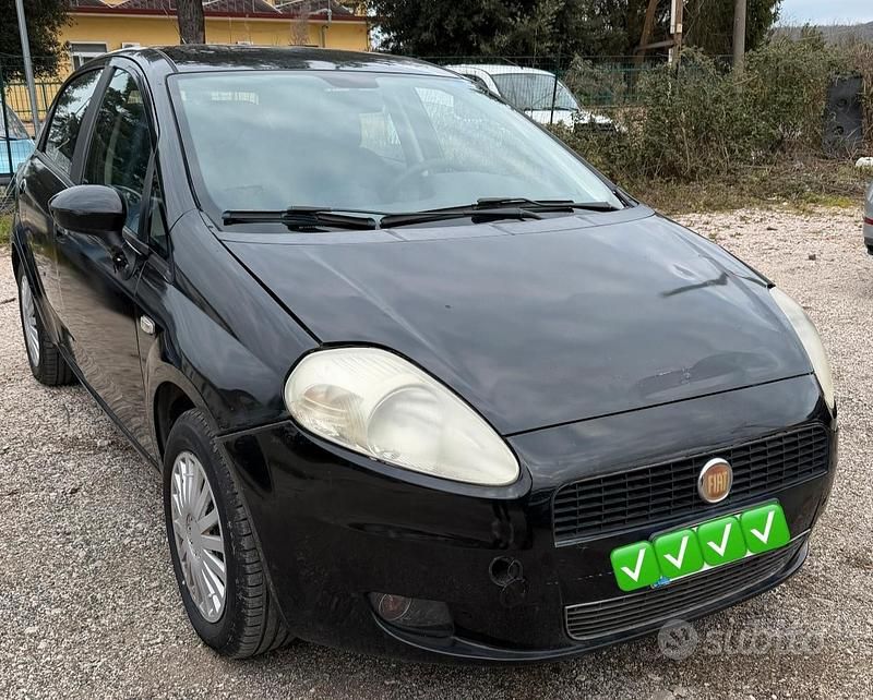 Usata Fiat Grande Punto 2009 Nero Utilitaria