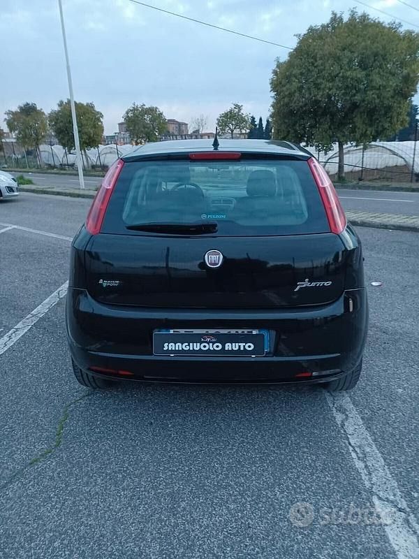 Usata Fiat Punto Classica 2009 Nero Utilitaria