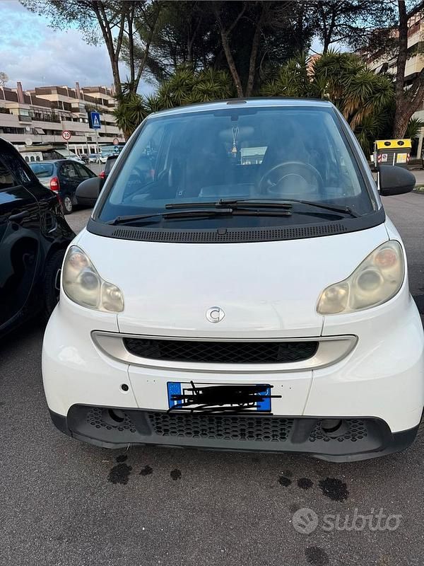 Bianco Usata 2008 Smart ForTwo Cabrio Cabrio | 4600 € (Buon prezzo) - Immagine 1/4