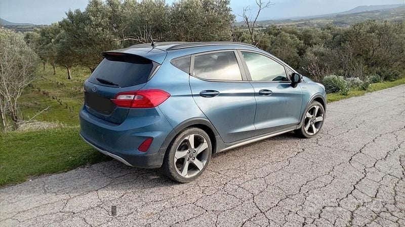 Usata Ford Fiesta Active 100 CV (73 kW) 2019 Blu Utilitaria
