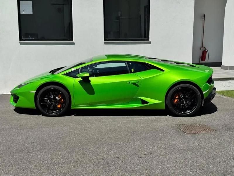 Usata Lamborghini Huracán 610 CV (448 kW) 2016 Verde Coupé
