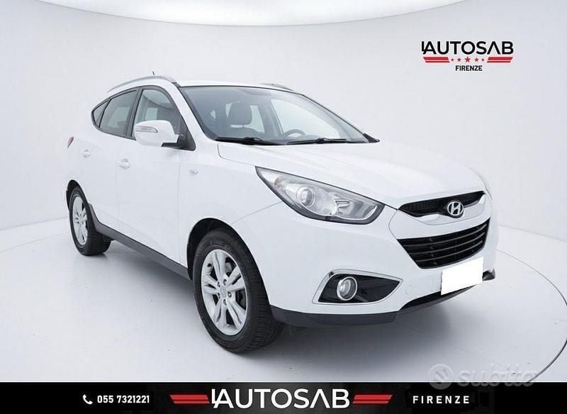 Usata Hyundai ix35 Style 116 CV (85 kW) 2012 Bianco SUV