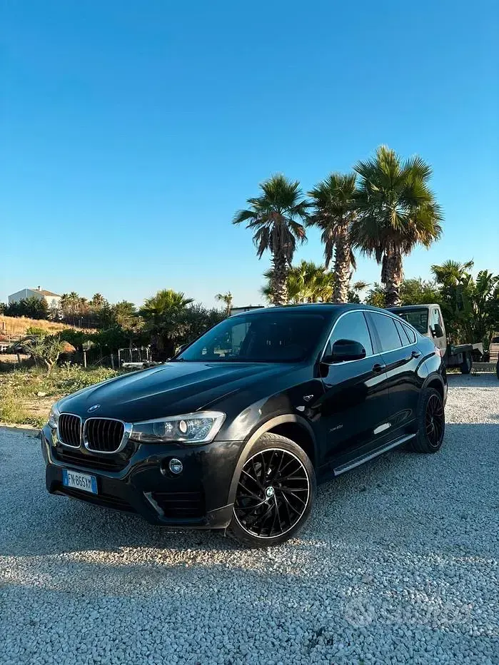 Usata BMW X4 190 CV (139 kW) 2014 Nero SUV