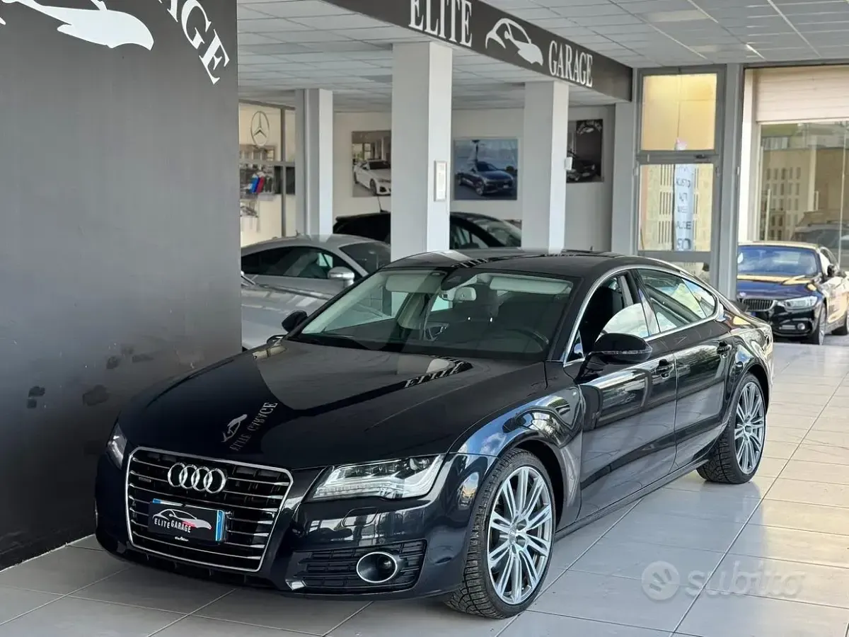 Usata Audi A7 S-Line 245 CV (180 kW) 2013 Nero Utilitaria