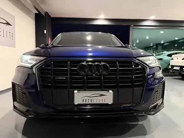 Usata Audi Q7 S-line plus 286 CV (210 kW) 2022 Blu SUV